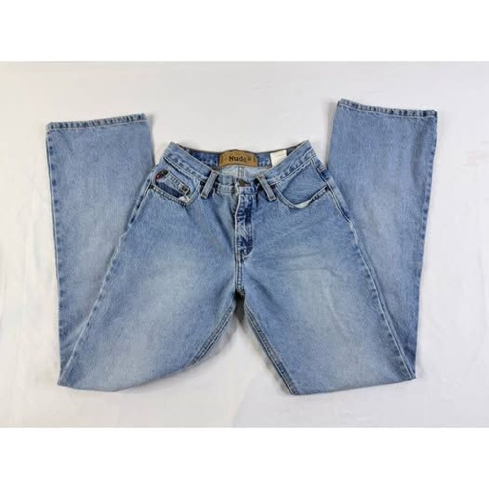 Mudd Jeans Women's Blue Stone Wash Boot Cut Jeans Size 5